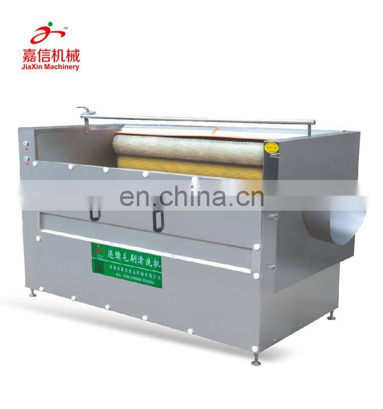 Potato brush peeling machinery