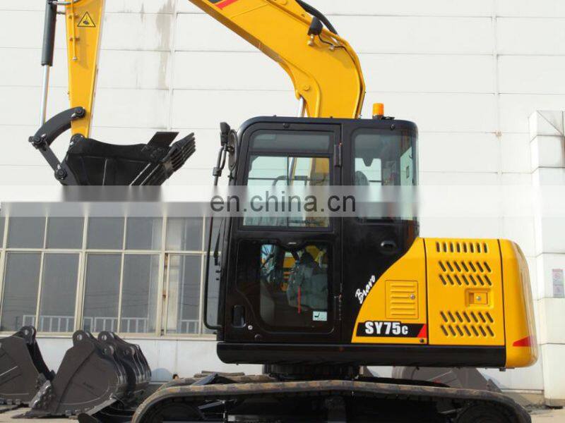 China small excavator prices 6 ton crawler excavator SY60 for sale