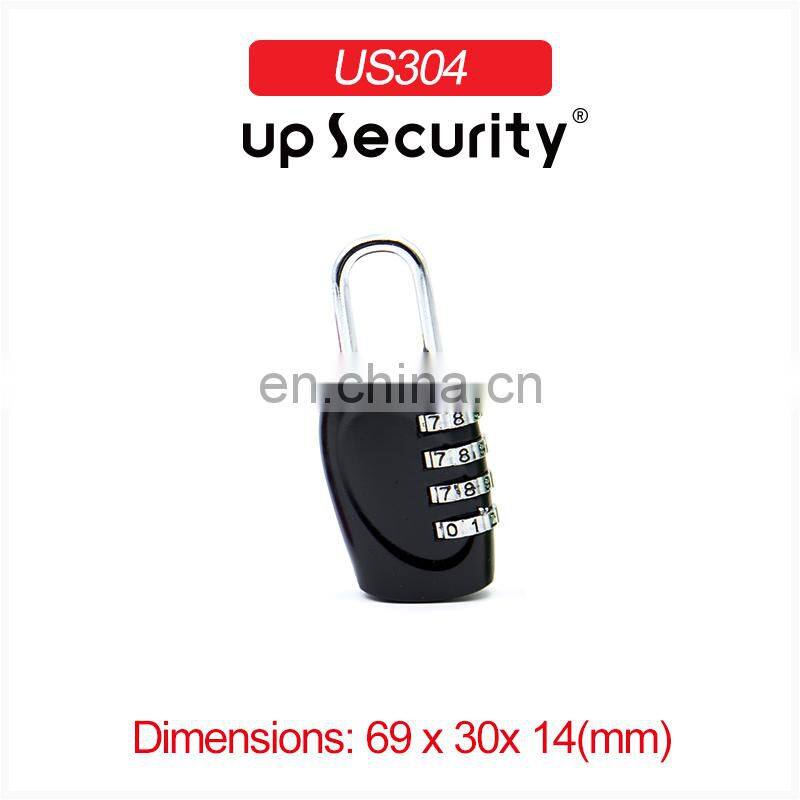 Factory produce Amazon hot selling GYM Locks 4 digit briefcase combination lock Luggage