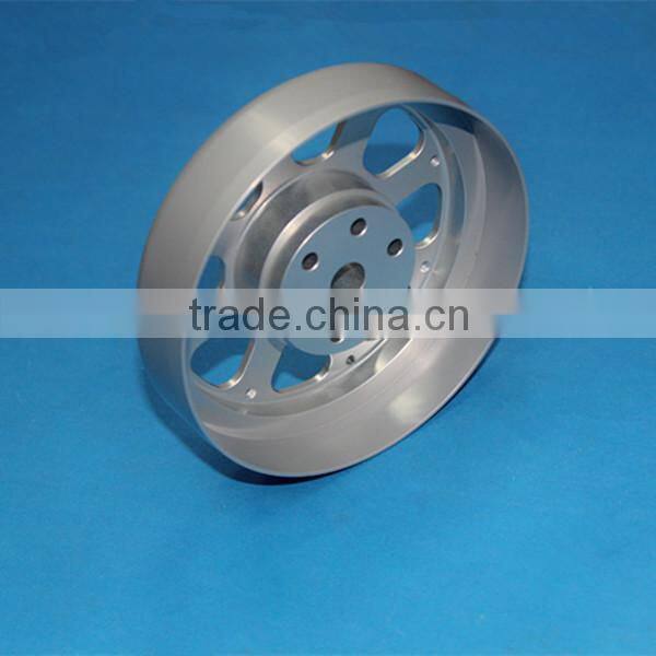 Black anodized oem precise aluminum heatsink parts