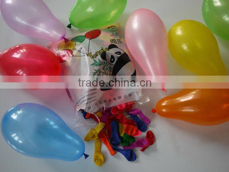 small water balloon and big water balloon about 3-4 inch