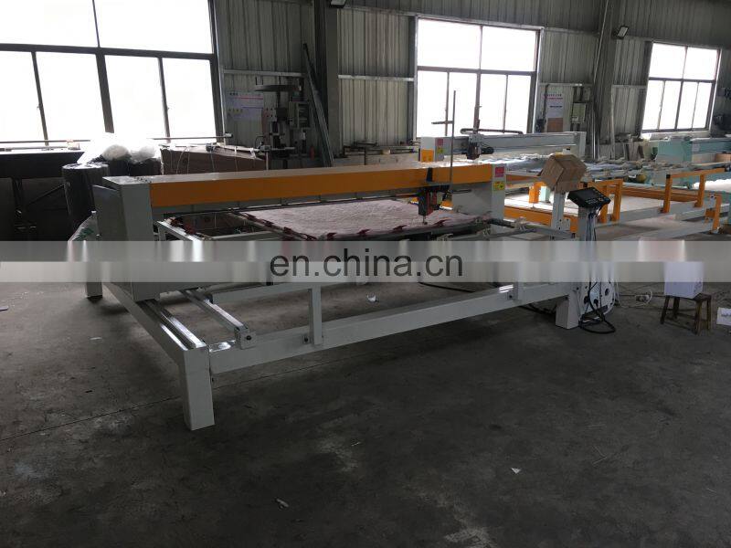 Industrial computerized single head quilting machine needle quilting sewing machine