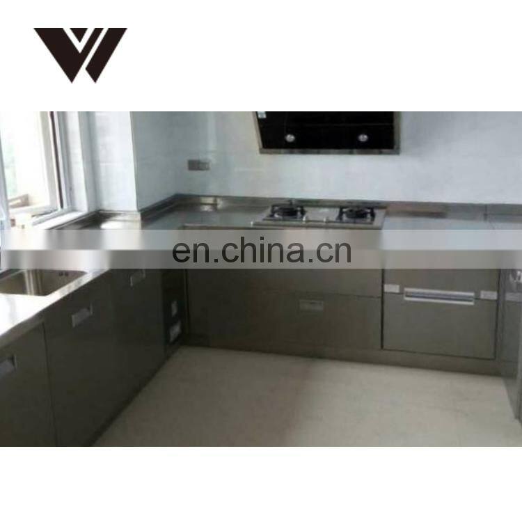 Weldon Custom Stainless Steel Commercial Kitchen Cabinets designs