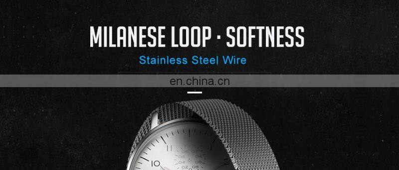 SINOBI Minimalism Man Wristwatch Date Window Sliver Gentleman Watch Professional OEM Watch Manufacturer Factory