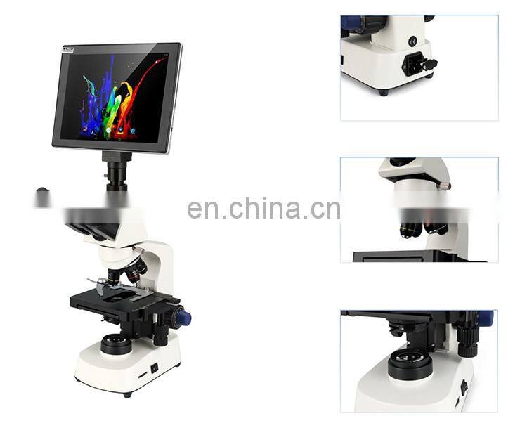 HC-B079A High Definition cheap price color screen LCD Display Digital Microscope