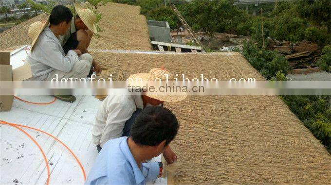 aluminum fake thatch roof