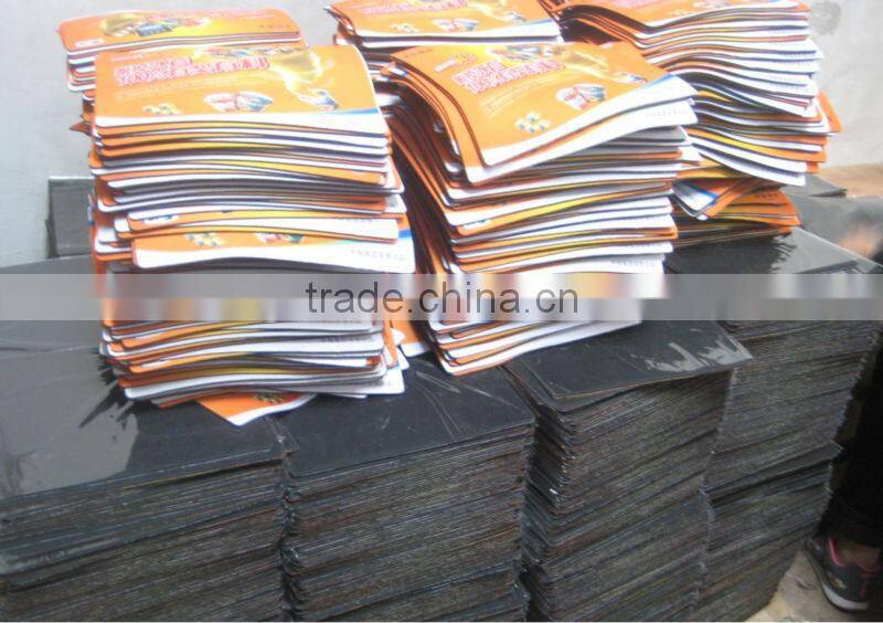 low price PVC + EVA foam mouse pad, cheap custom mouse mats