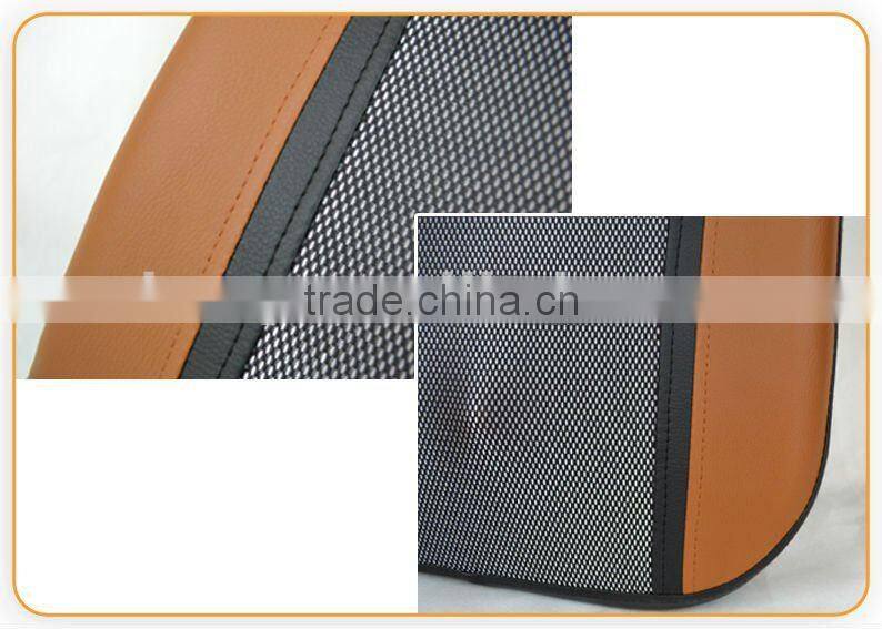 Kneading rolling back massager with infrared