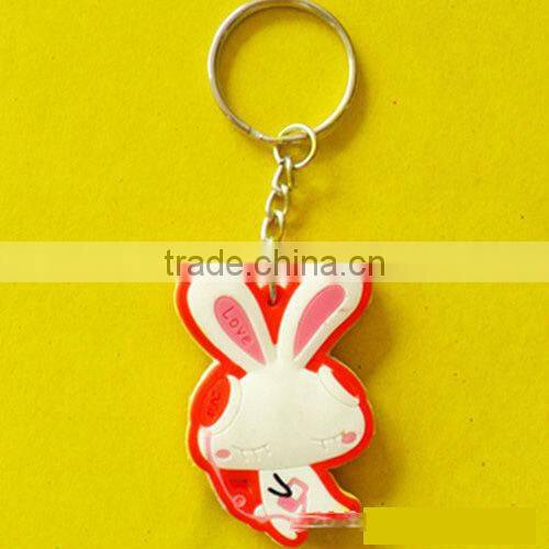 Soft PVC keychain, promotional keychain, 2D/ 3D custom key chain
