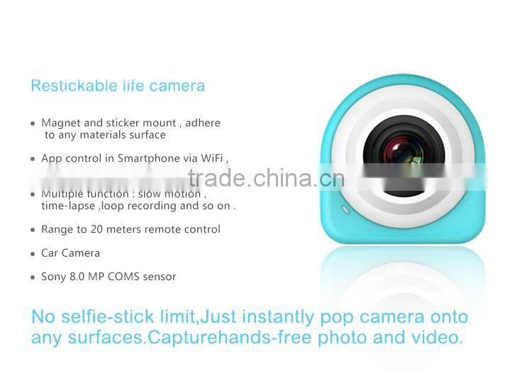New Waterproof 720P HD 360 Sports Video Action Camera with Wifi