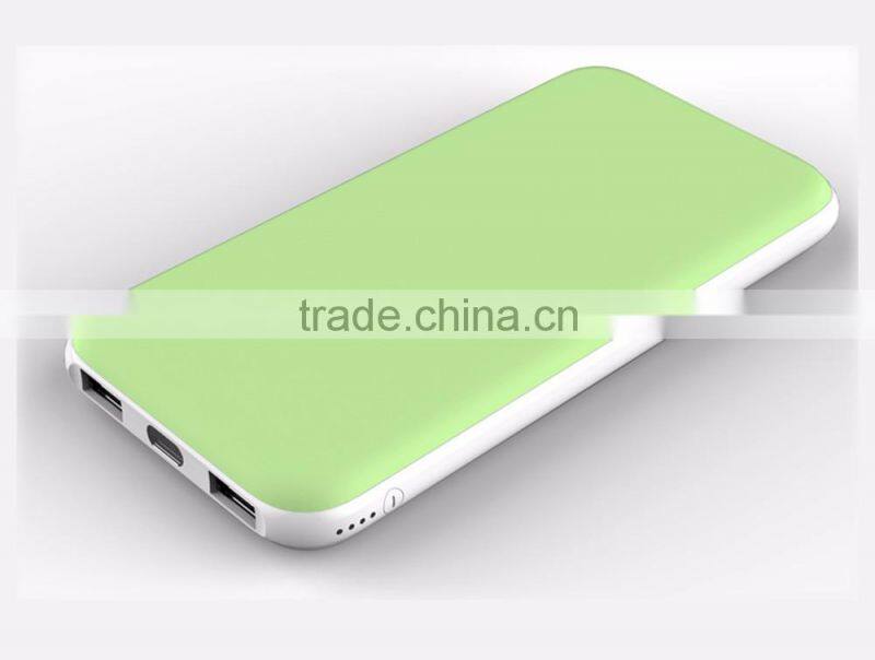 Wholesale OEM logo colorful power bank 10000mAh