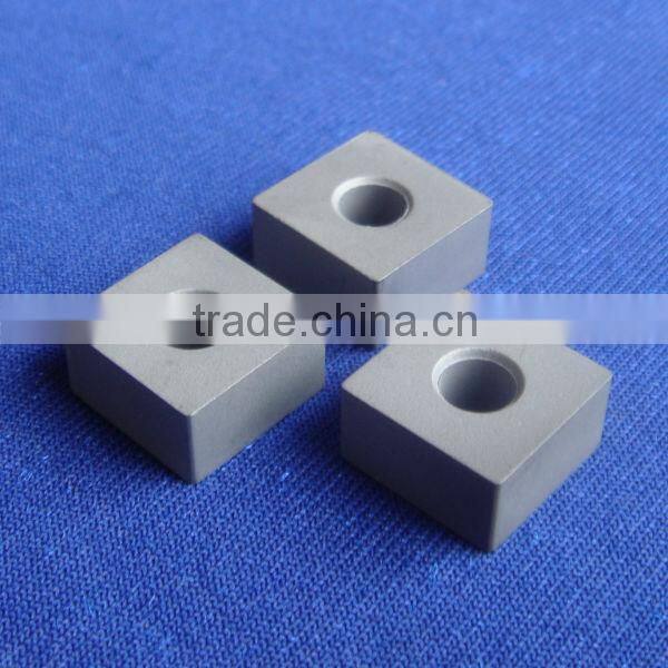 Pure tungsten carbide inserts Detailes for marble cutting