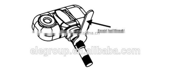 Best sales tpms tire pressure monitoring system with waterproof sensors + LCD monitor