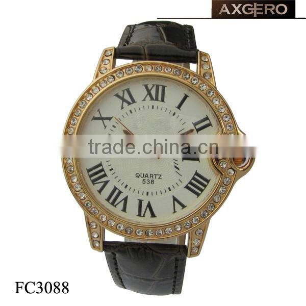 chinese vogue rhinestone cute couple watch