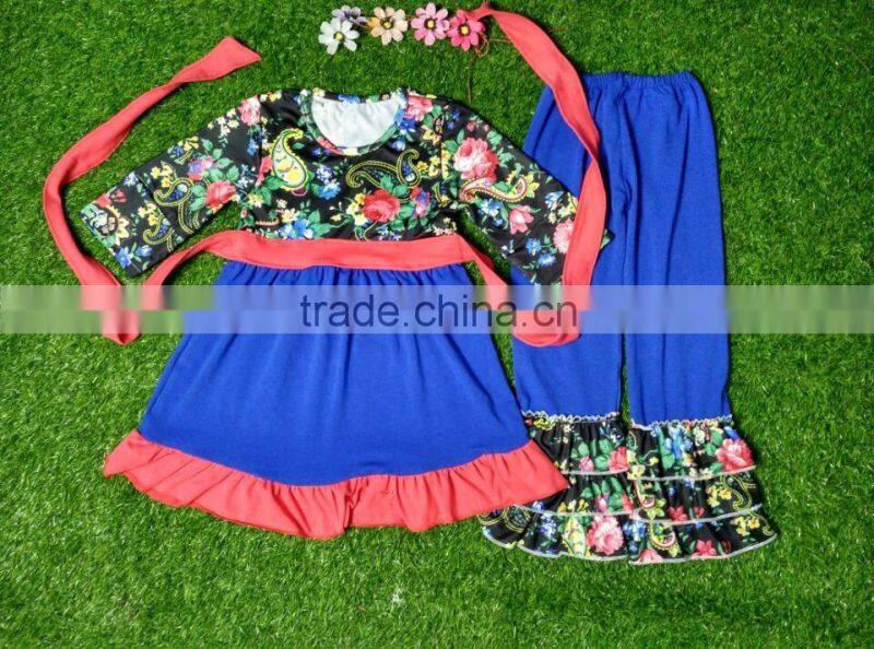 Wholesale In Bulk Kids Clothes 2016 Halloween Children Clothing Sets Kids Boutique Outfit