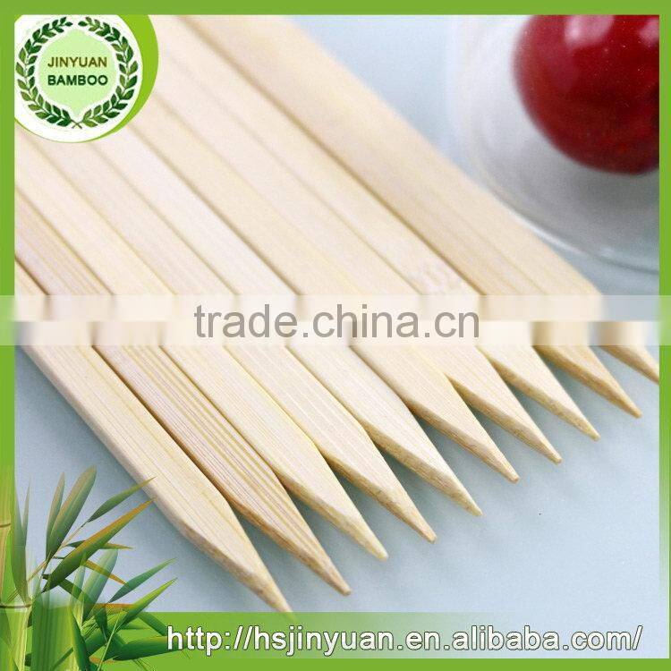All different size promotional flat kebab skewers for meat and vegetable