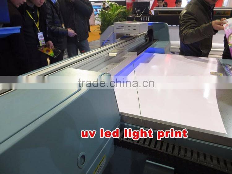 Galaxy UD-1312UFC 1.3x1.2m dx5 head wide format uv flatbed printer glass printing machine