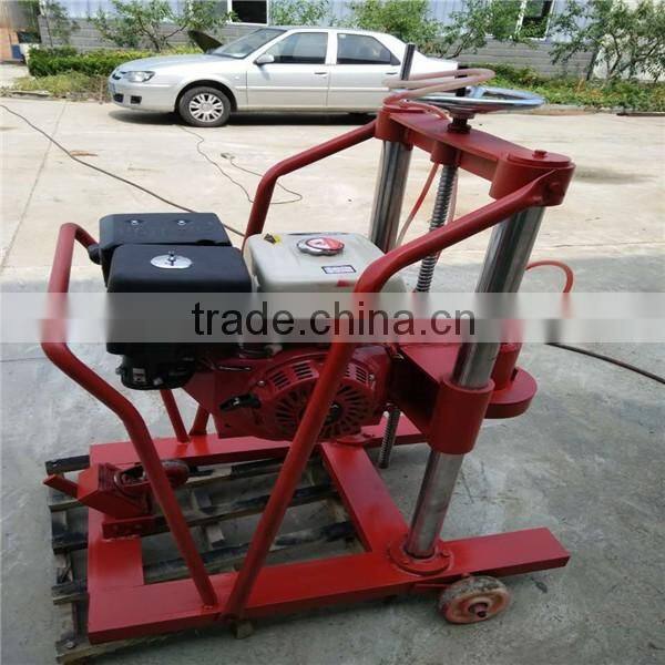 High quality concrete pavement coring drilling machine 9 horsepower