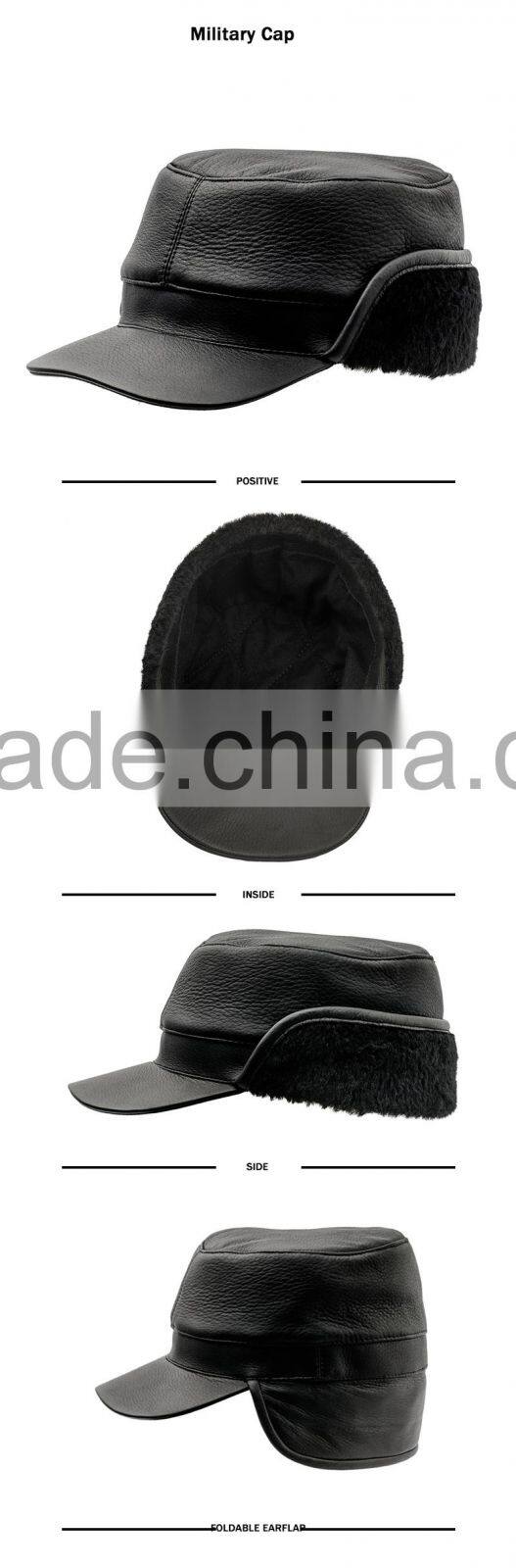 New design vogue comfortable custom military trooper cap