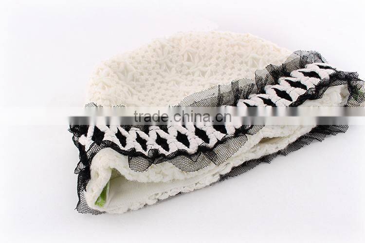 Top Baby Hats Children Hats Fashion Cute Girl Lace Hat Caps