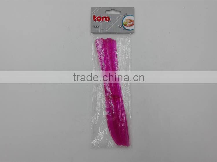 4pc plastic knives