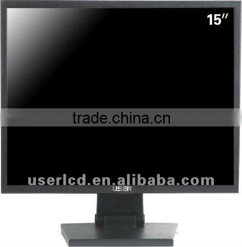 Security field 15" CCTV Monitor