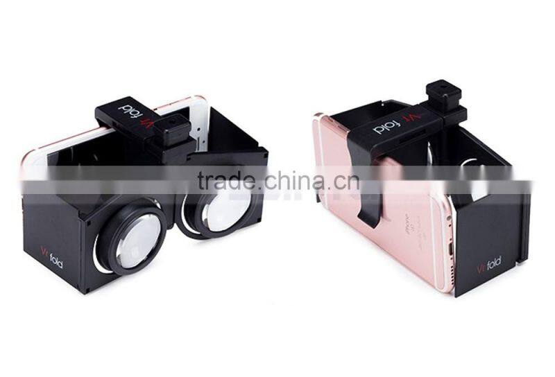 Mobile Mini 3D Virtual Reality Box Case Foldable VR Glasses Case For Men Live Show Sexy IMAX Moving Game