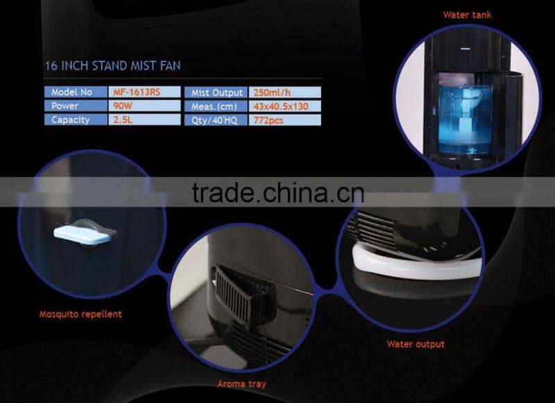 2015 hot sale mist fan