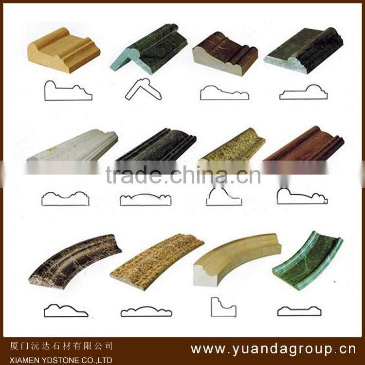 Top level hot selling decor white marble balusters handrail