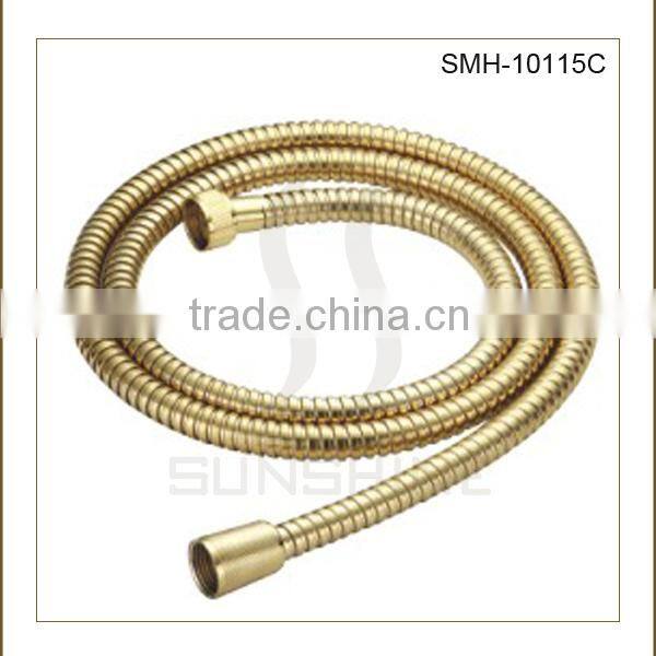 SMH-10115C Stainless steel Tianian gold plated metal hose