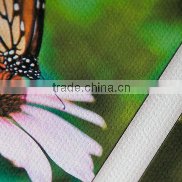 Inkjet fine art graphic pre printed canvas 380gsm solvent printing polyester cotton canvas roll wholesale price