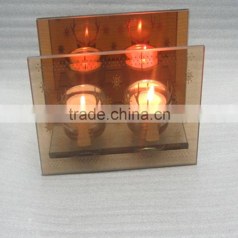 2016 christmas candle holder for christmas decor