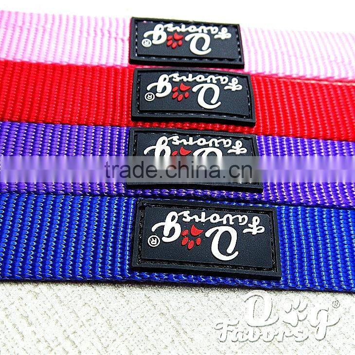 Summer Use Heavy Duty Outdoor Sport Dog Traning Harness and Leash, Classic Solid Nylon Dog Harness and Leash