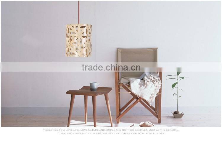 LED pendant Light JK-8005B-22 Home indoor lighting wooden frame fancy industrial hanging pendant light