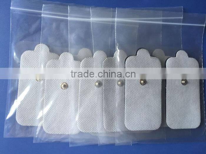 Replaceable stick TENS electrodes/electrode pads