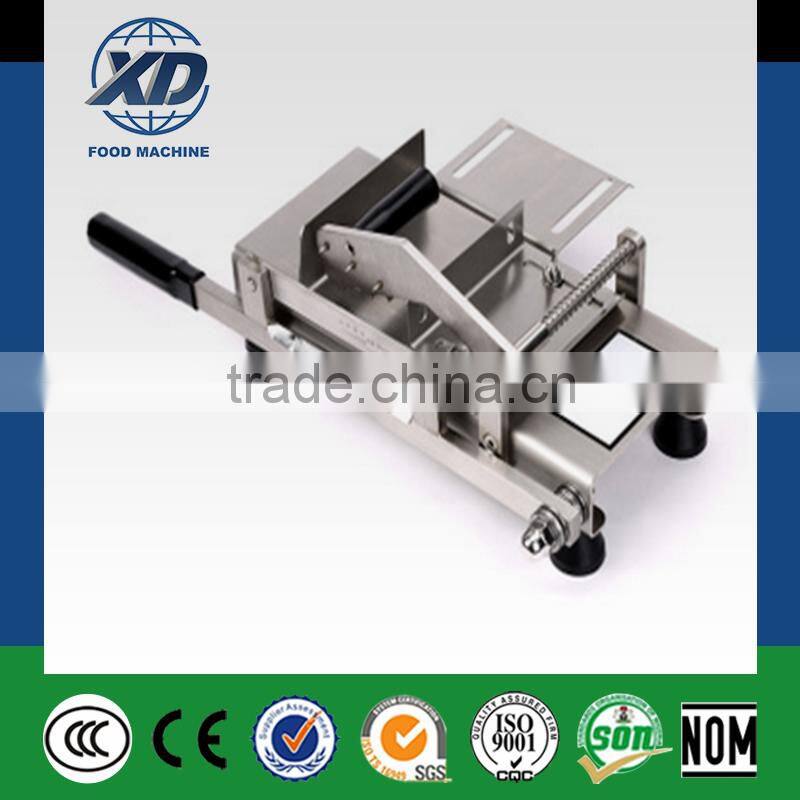 Manual Frozen beef rolls machine