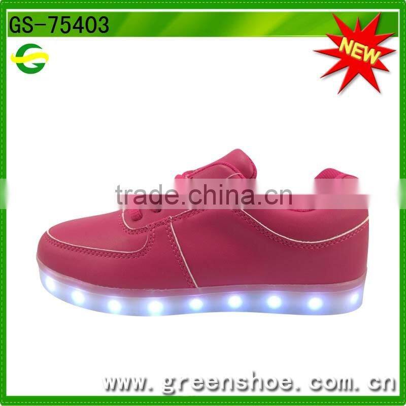 led sport shoes for kids children