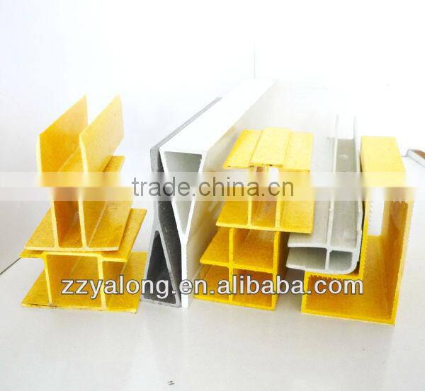 anti-corrosion FRP fiberglass support beam for poultry building flooring