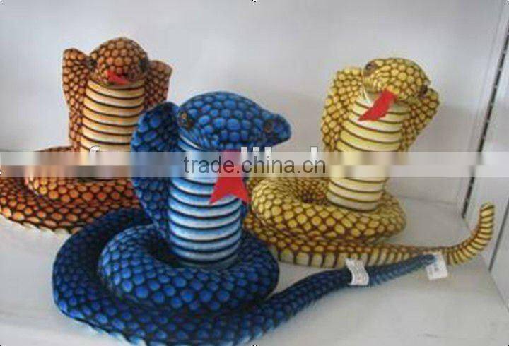 280cm lovely cotton print plush cartoon lifelike soft snake toy