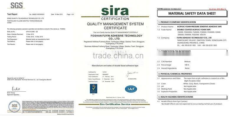 Free sample PET adhesive tape for masking