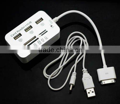 Camera Connection Kit +USB Hub +Card Reader for Apple iPad 3 2 1 New iPad