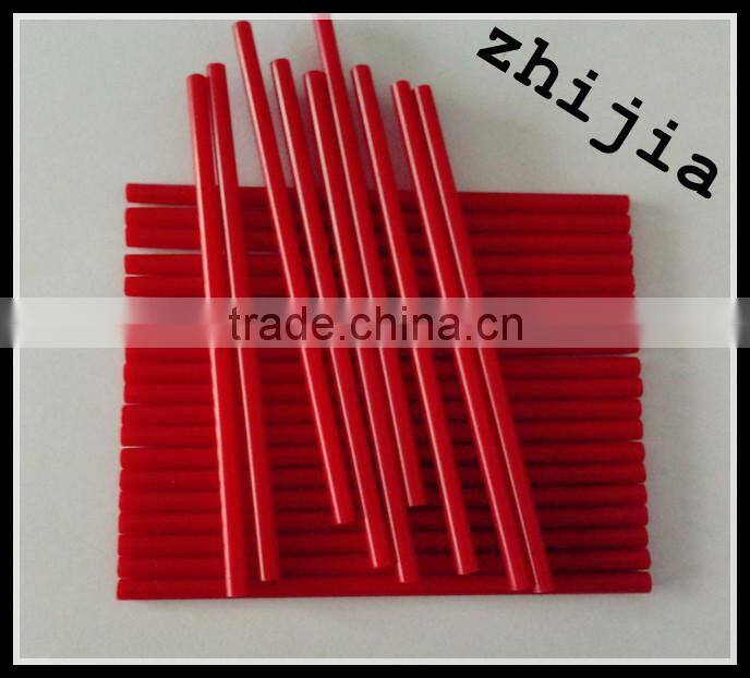 4X100MM Food Grade lollipop sticks colored green for candy