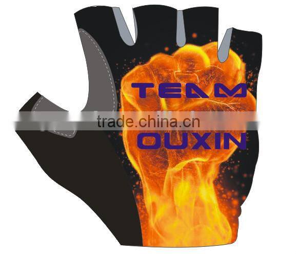 hot new products for 2015 cycling gloves/pro bike glove men half finger pro team Fire Fist