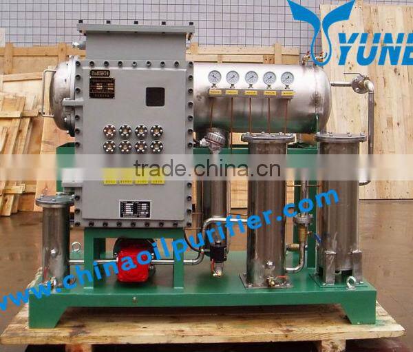 China JT Dehydration Oil Purifier Used For Turbine Oil