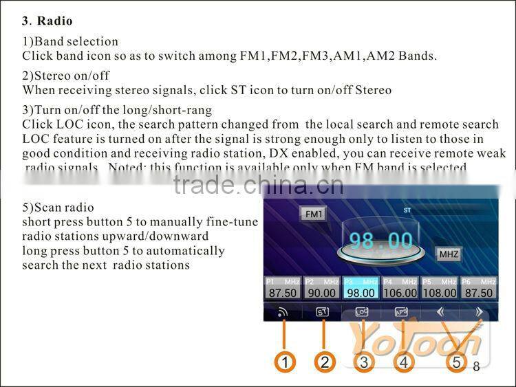 Android Car DVD player, GPS/BT/MP3/MP4/MP5/FM/AM/IPOD 100 kinds of Android 4.0 Car DVD 3G(WCDMA) and WIFI