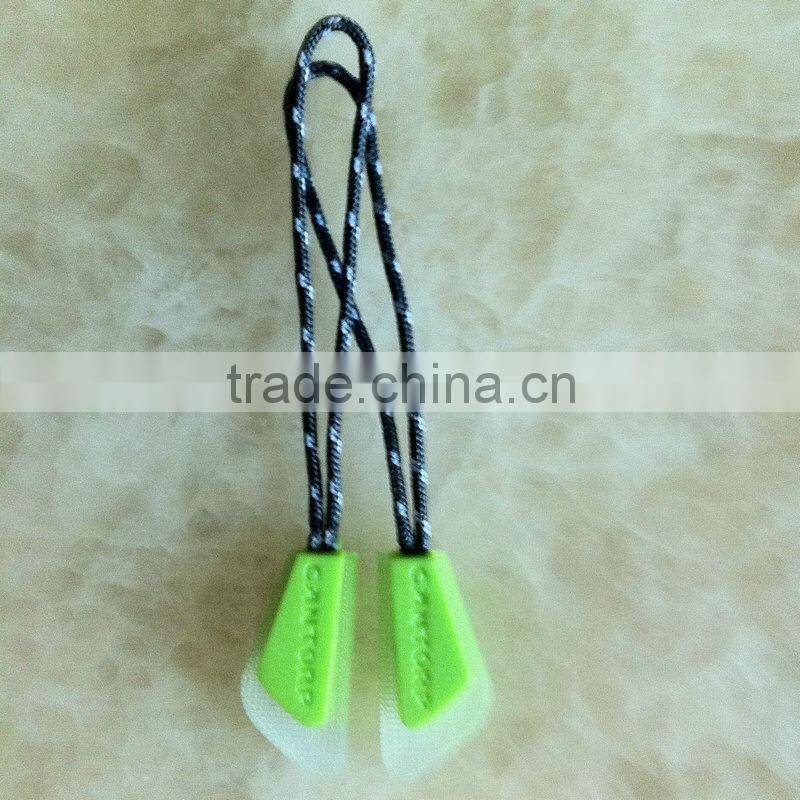 Colorful PVC Injection Zipper Puller