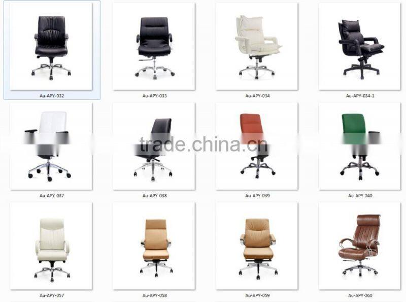 WorkWell executive swivel leather boss office chair