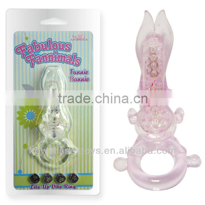 Long Ears Cock Ring for Long and Big Penis Man Sex Toys