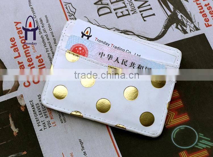 Wholesale pu leather bussiness card holder, credit card holder