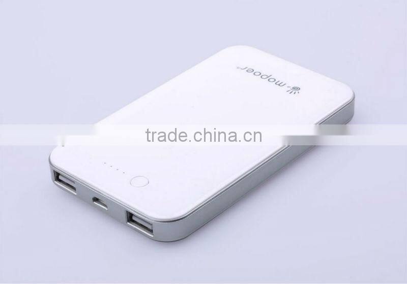 Portable battery power bank charger for digital devices power bank 8000mah